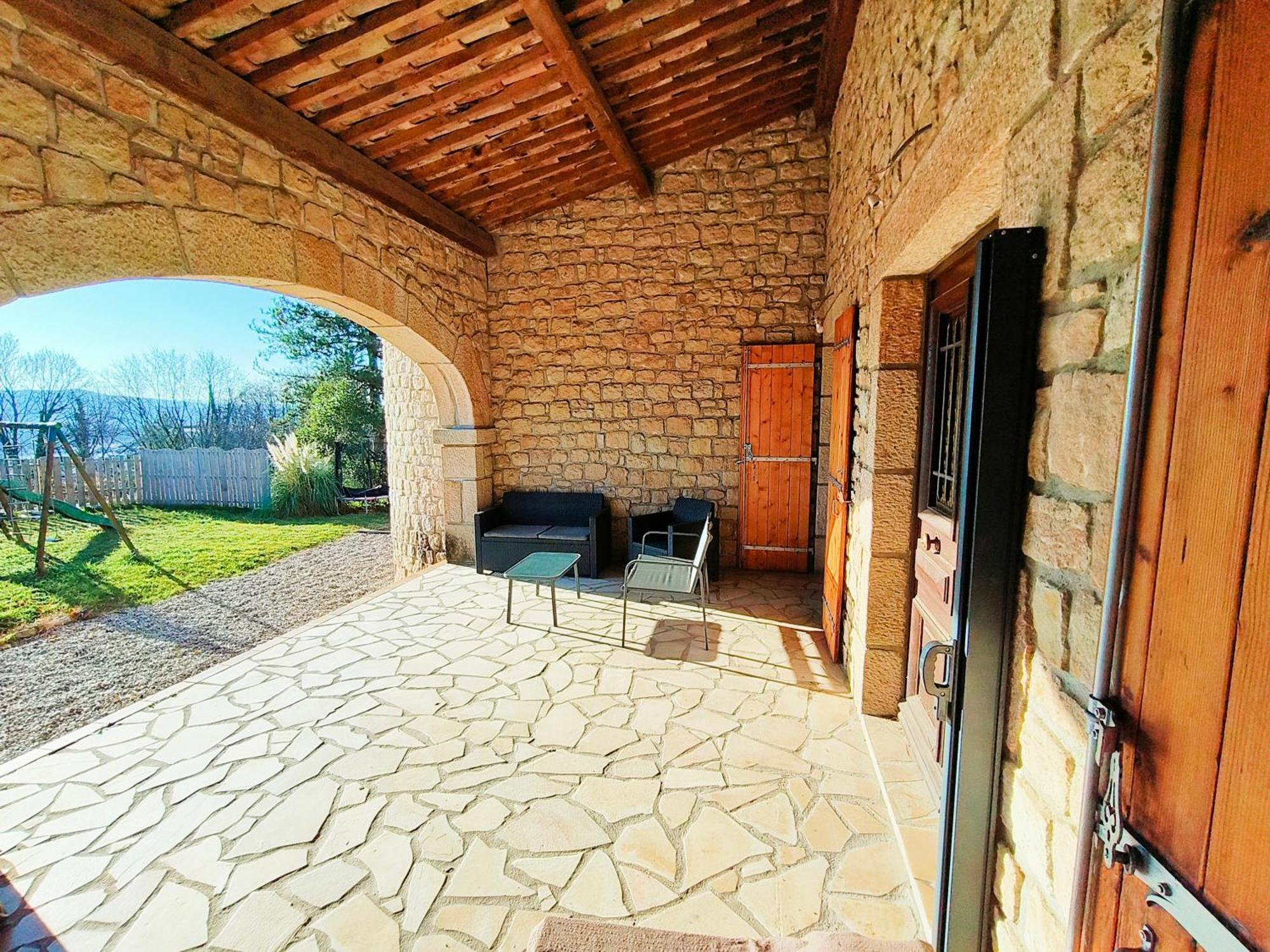 Gite De Jastres Aubenas Bagian luar foto